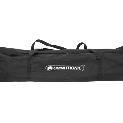 Saco de transporte preto OMNITRONIC com alças