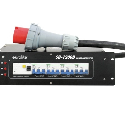 Power distributor Eurolite SB-1200B com ficha e disjuntores