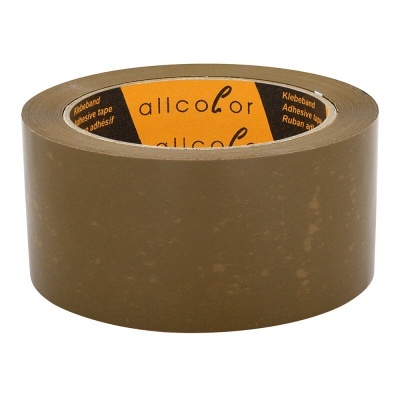 Rolo de fita adesiva castanha da marca allcolor