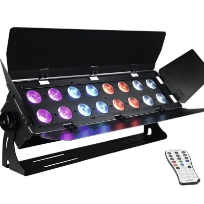 Projetor LED colorido com controlo remoto
