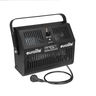 Iluminação de palco preta Eurolite com cabo e pega