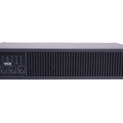 Amplificador de áudio profissional preto IHOS Z2004