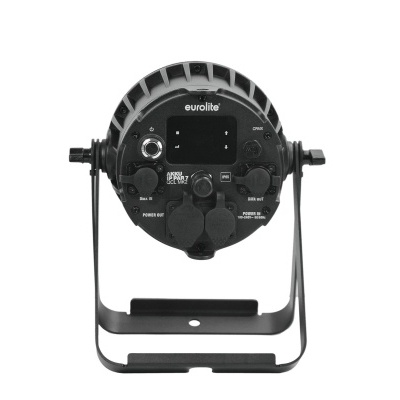 Iluminação de palco Eurolite preta com estrutura metálica em U