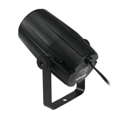 Projetor de iluminação negra preto com suporte ajustável