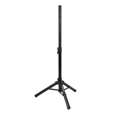 Suporte de tripé preto para microfone