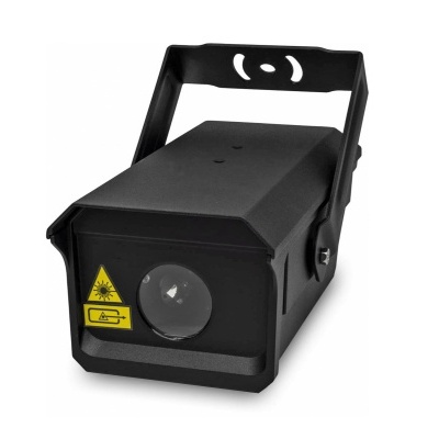 Câmara de vigilância preta com lente e suporte