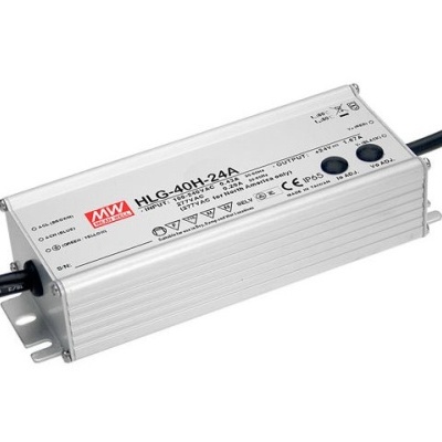 Transformador elétrico MEAN WELL HLG-40H-24A