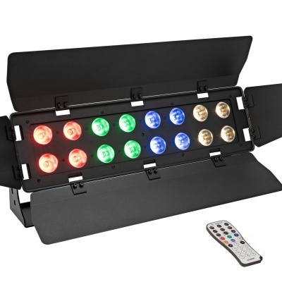 Refletor LED colorido com controle remoto