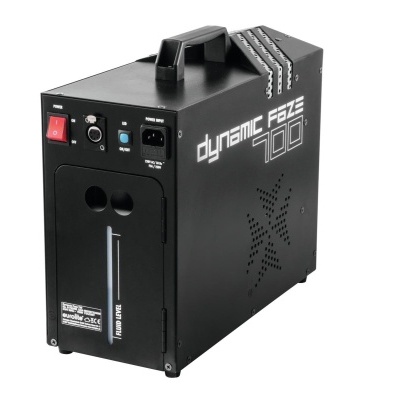 Gerador de fumos preto Dynamic Faze 700 com pega e painel frontal