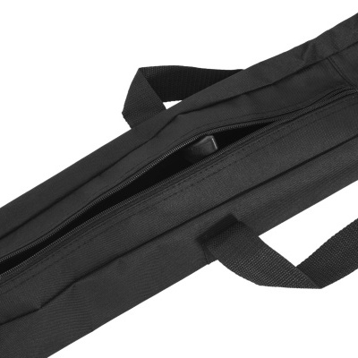 Estojos de transporte preto com fecho e alças