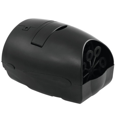 Soprador automático preto para bolhas de sabão