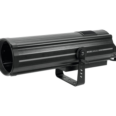 Projetor de iluminação profissional preto metálico