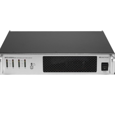 Amplificador de potência MCD-2000W prateado e preto