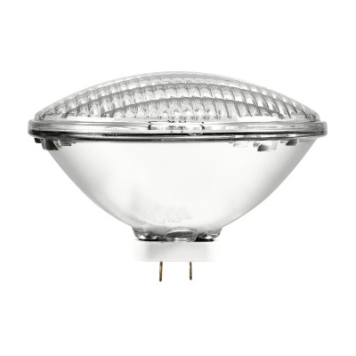 Lâmpada halogénea transparente com base de dois pinos