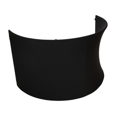 Proteção de radiador negra curva para motos