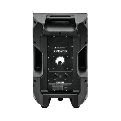 Coluna de som preta portátil Avantone XKB-215 com alça