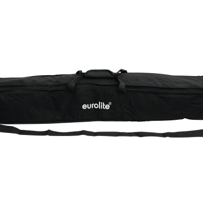 Bolsa de transporte preta longa com alça e logótipo eurolite