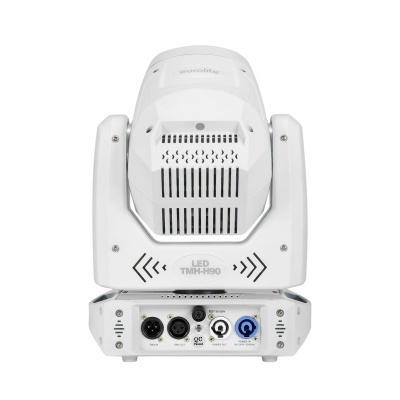 Luz móvel LED branca TWM-H90 com conectores na base