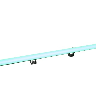 Barra luminosa LED branca com difusor azul