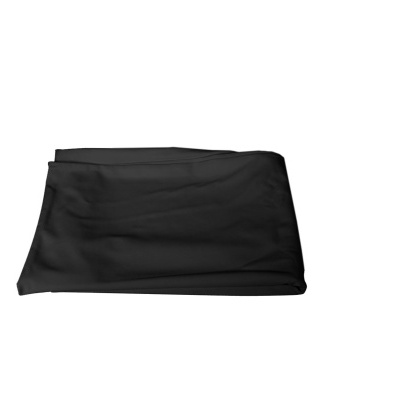 Tecido preto dobrado