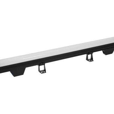 Barra para tejadilho de automóvel em alumínio prateado com suportes pretos