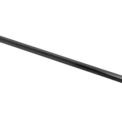 Barra longa preta com extremidades destacadas