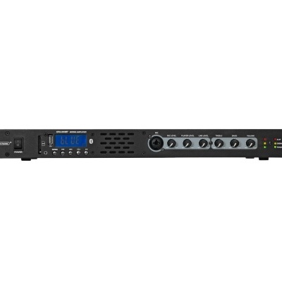 Equipamento de áudio profissional Hannl DMX-7 com ecrã digital e botões
