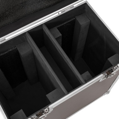 Estojos rígidos acolchoados com divisórias para equipamento