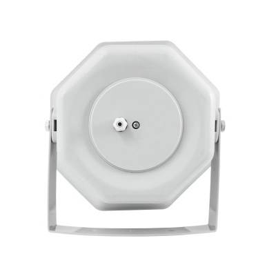 Bobina branca octogonal com base metálica