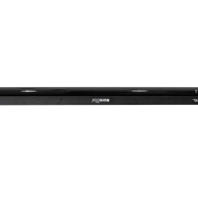 Barra de som preta PHILIPS HTL3320 em fundo branco