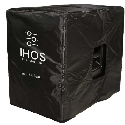 Capa preta para subwoofer IHOS IQS 18 SUB
