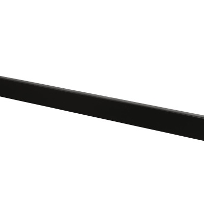 Prateleira metálica preta para rack