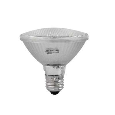 Lâmpada LED PAR30S transparente com base de rosca