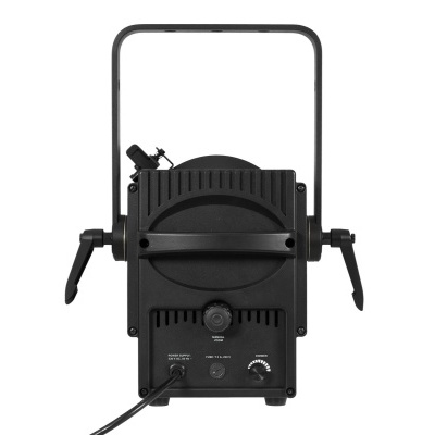 Luz de estúdio preto com alça e botões ajustáveis