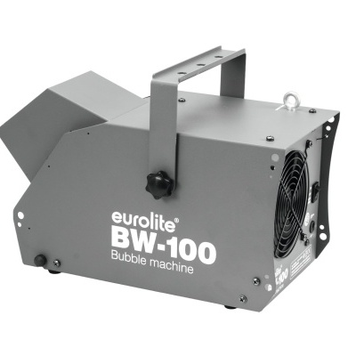 Máquina de bolhas Eurolite BW-100 cinza com pega e ventilador