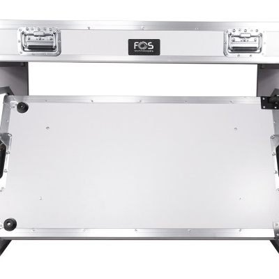 Mala de transporte em alumínio com etiqueta FOS