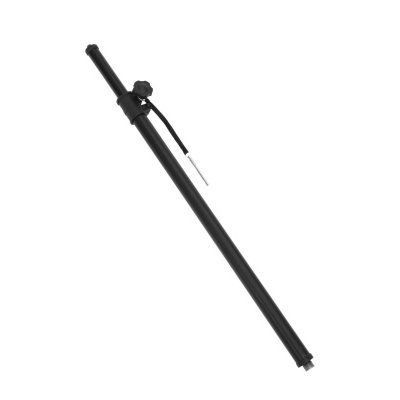 Bomba de ar manual preta para pneus isolada