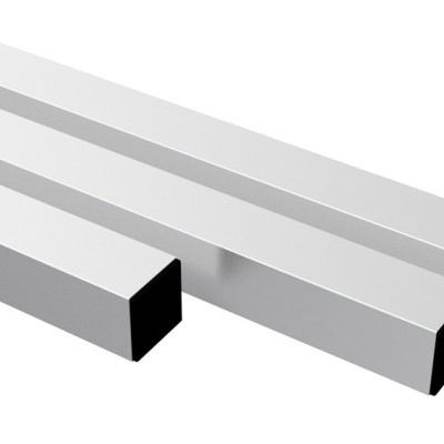 Quatro barras retangulares brancas de diferentes tamanhos