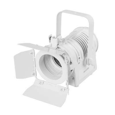 Refletor de iluminação de palco branco com aletas ajustáveis