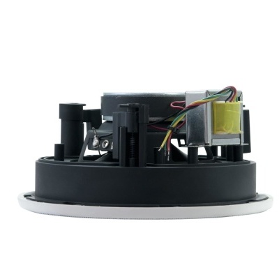 Altifalante embutido redondo com fios coloridos e transformador