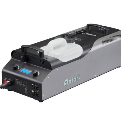 Máquina de fumo Antari Z-350 prateada com reservatório branco e painel preto.