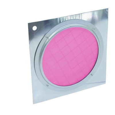 Filtro de ar metálico com núcleo cor-de-rosa