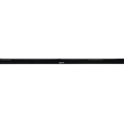 Barra preta horizontal com logo MOPOLO ao centro sobre fundo branco