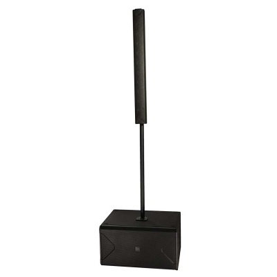 Kit de limpeza para folhas com cabo e base preta em fundo branco