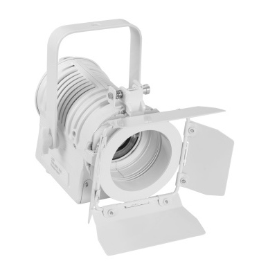 Refletor de palco branco com persianas ajustáveis