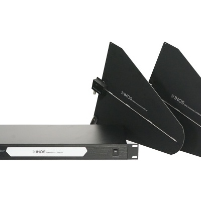 Distribuidor Assinefour Four Channel SHOS preto com suportes angulares pretos