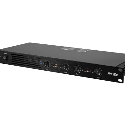Amplificador áudio profissional preto XDA-4504