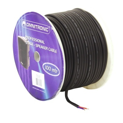 Rolo de cabo profissional para colunas OMNITRONIC 100 metros