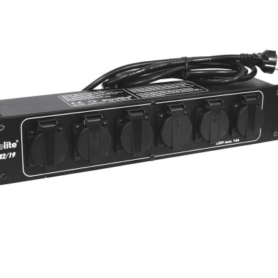 Filtro de cablagem Evolite SB-42/19 com seis tomadas e cabo