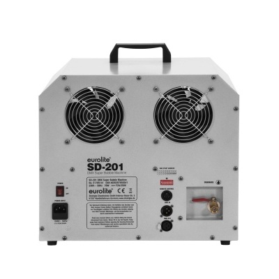 Máquina branca Eurolite SD-201 com ventoinhas e alça preta